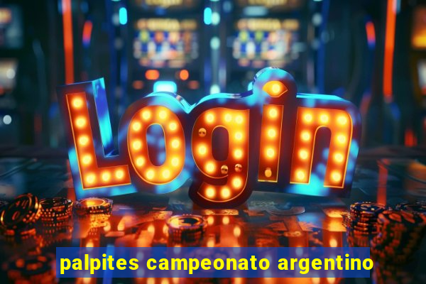 palpites campeonato argentino